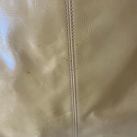 Coach Gallery Tote Yellow Patent Leather Shoulder Bag - Picture 7 of 10